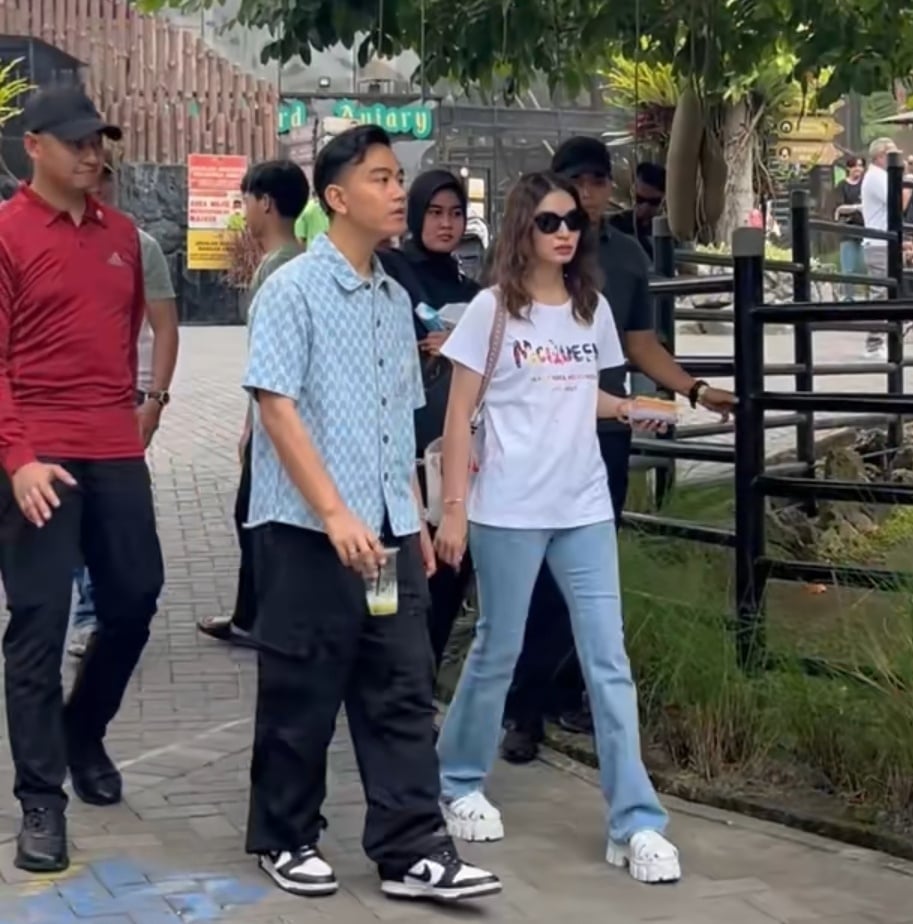 Gibran Rakabuming Raka dan Selvi Ananda Kunjungi Lembang Park Zoo (TikTok)