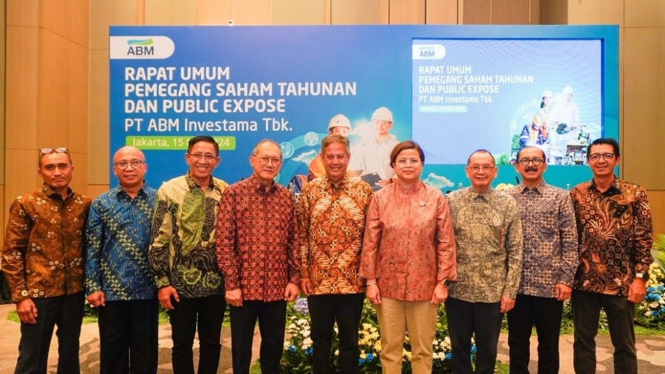 Board Of Commissioners dan Board of Director PT ABM Investama Tbk (ABMM) dalam acara Public Expose (Pubex)