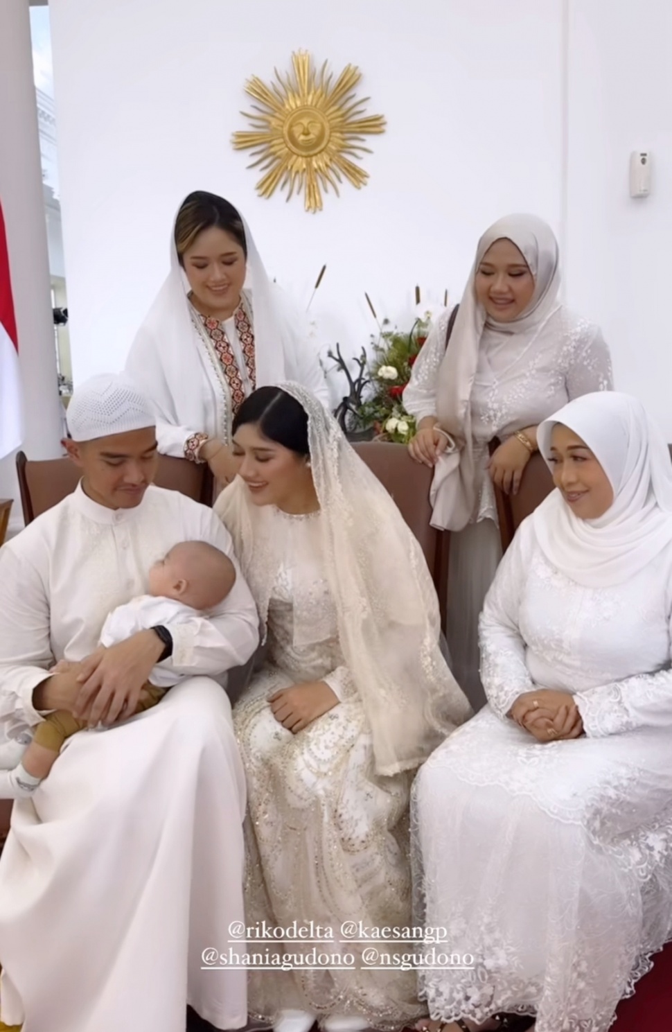 Tasyakuran Kehamilan Kaesang Pangarep dan Erina Gudono (Instagram)