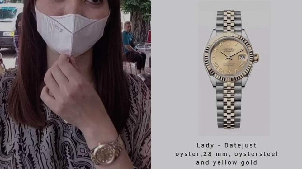 Koleksi Jam Tangan Mewah Selvi Ananda (TikTok/beuty.rich)