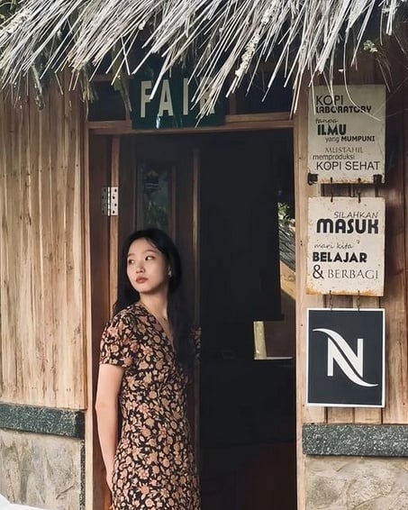 Kim Go Eun di Garut. (Dok. Instagram)