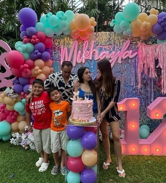 Pesta Ulang Tahun Putri Nia Ramadhani, Mikhayla Zalindra Bakrie (Instagram)