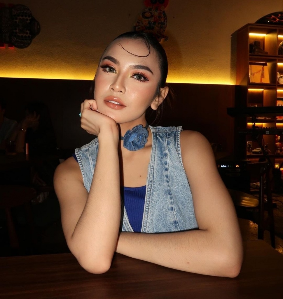 Mahalini di Acara Ulang Tahun Rizwan Fadilah (Instagram)