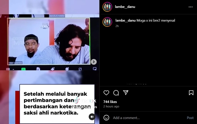 Ammar Zoni bakal rehabilitas ketiga kali (Instagram)