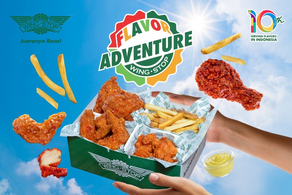 Paket Flavor Adventure menyambut ulang tahun yang ke-10. (Dok: Wingstop)