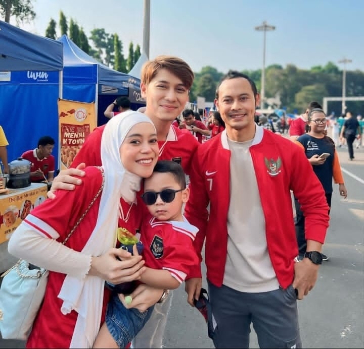 Lesti Kejora Kenakan Tas Branded Saat Nonton Pertandingan Indonesia VS Irak (Instagram)