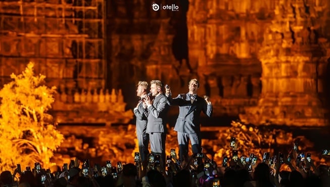 Konser Westlife di Yogyakarta pada Jumat, 7 Juni 2024 (Otello Asia)