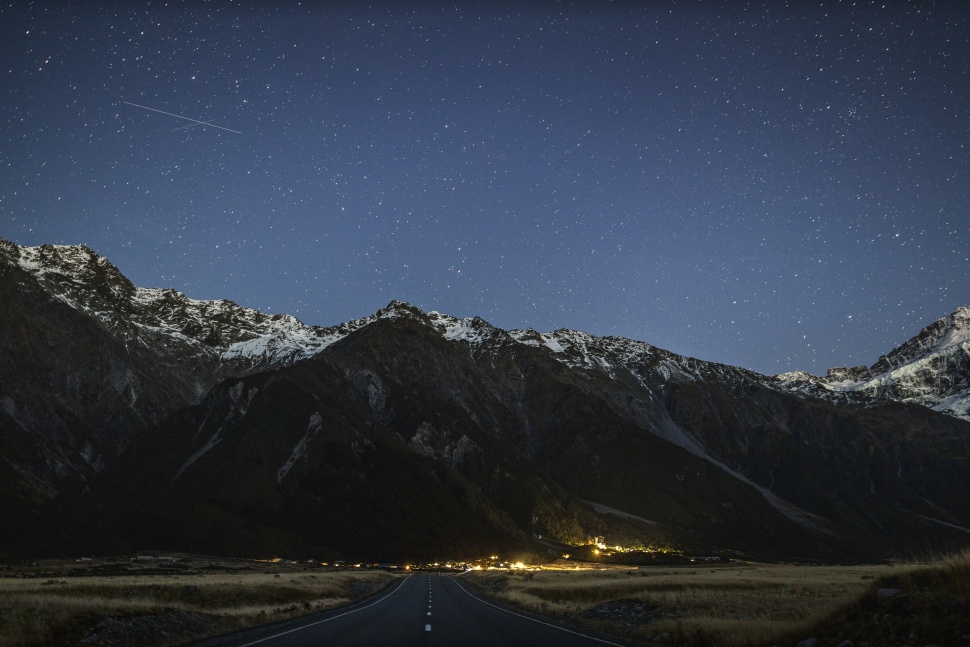 Aoraki Gunung Cook, Canterbury (Tourism New Zealand)