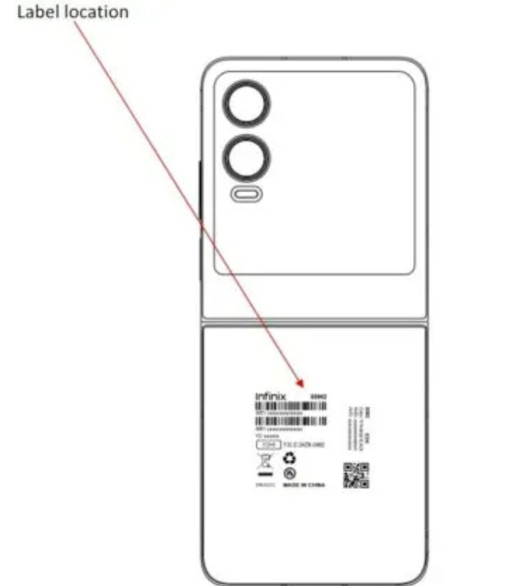 Infinix Zero Flip telah lolos sertifikasi resmi. (FCC)