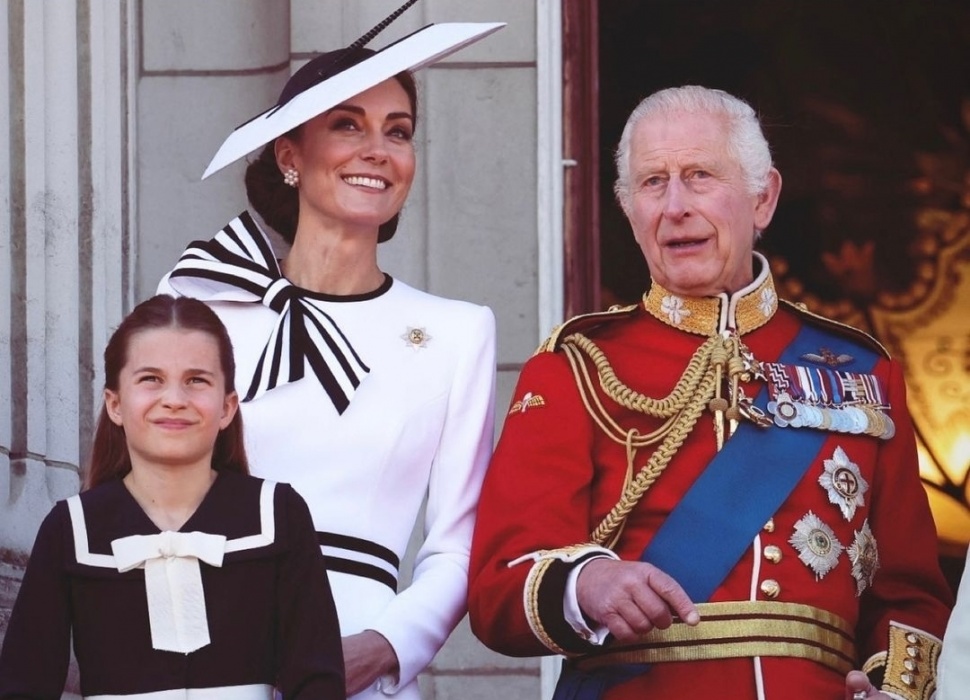 Penampilan Perdana Kate Middleton di Depan Publik di Acara Trooping the Colour (Instagram/princeandprincessofwales)