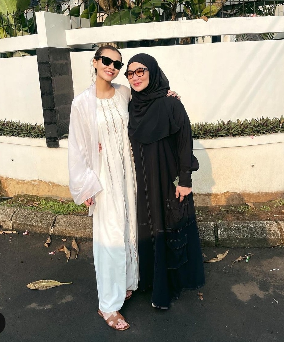 Aaliyah Massaid dan Reza Artamevia di Momen Idul Adha (Instagram)