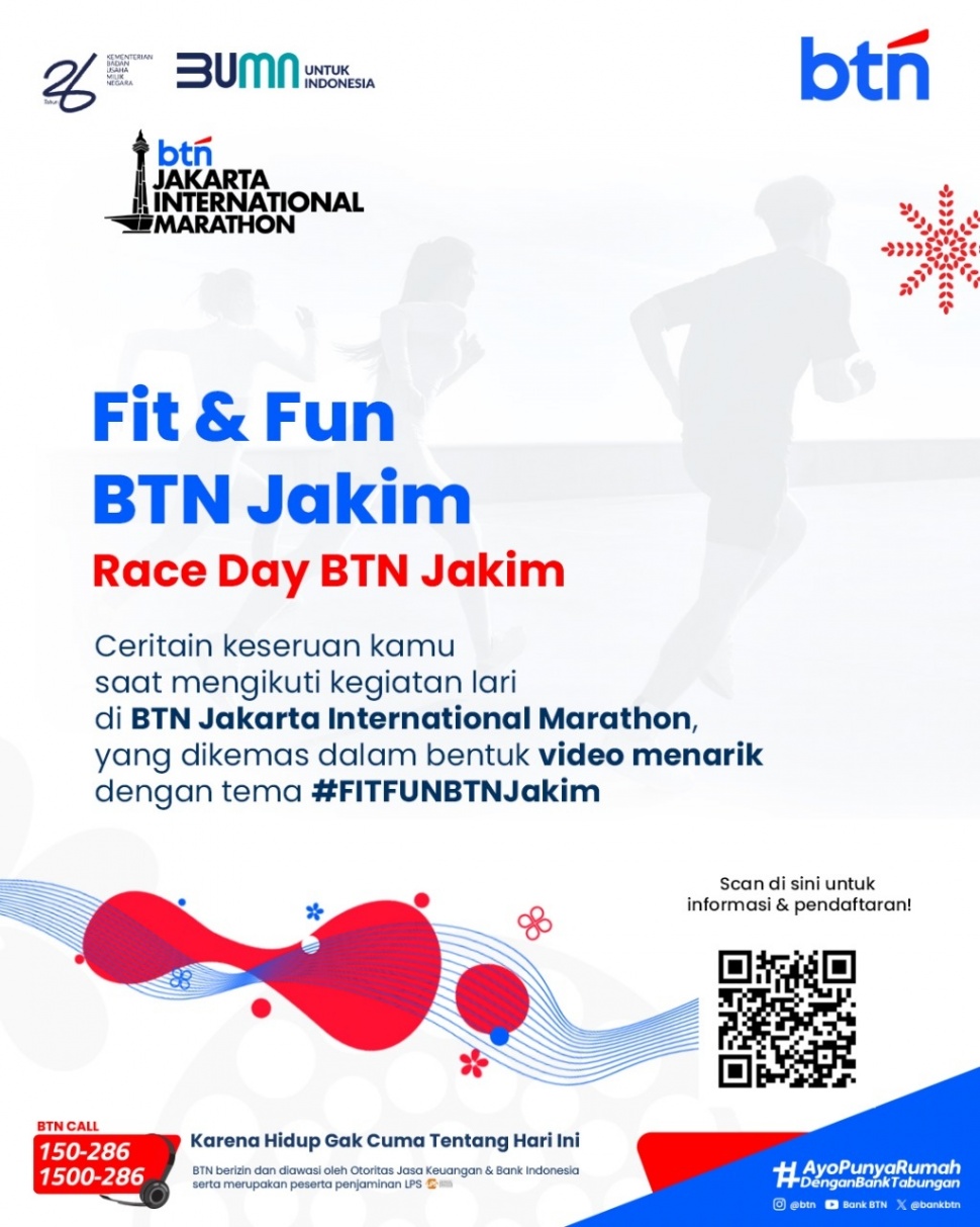 BTN Jakarta International Marathon. (Dok: BTN)