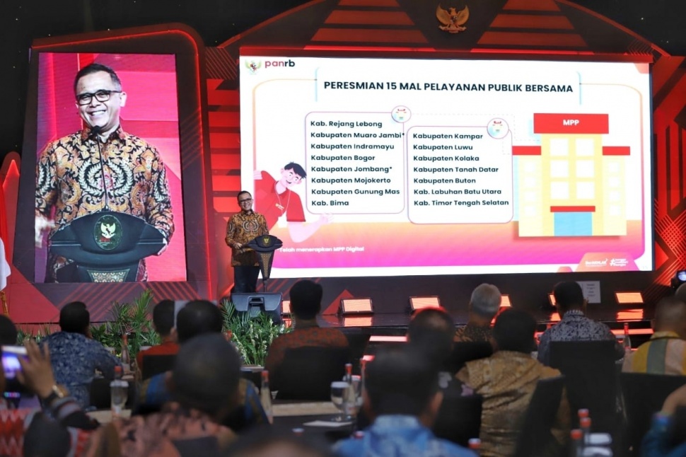 Menteri PANRB Resmikan Mal Pelayanan Publik Baru, Kini Ada 206 Se-Indonesia. (Dok: Kemenpanrb)