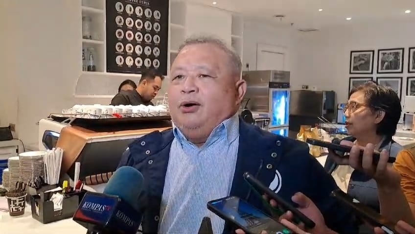 Sekretaris Jenderal DPP Partai NasDem, Hermawi Taslim. (Suara.com/Bagaskara)