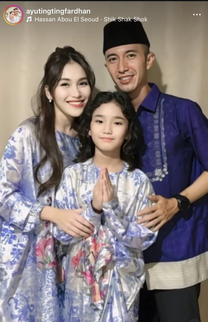 Potret Kebersamaan Ayu Ting Ting dan Muhammad Fardana. (Dok. Instagram)