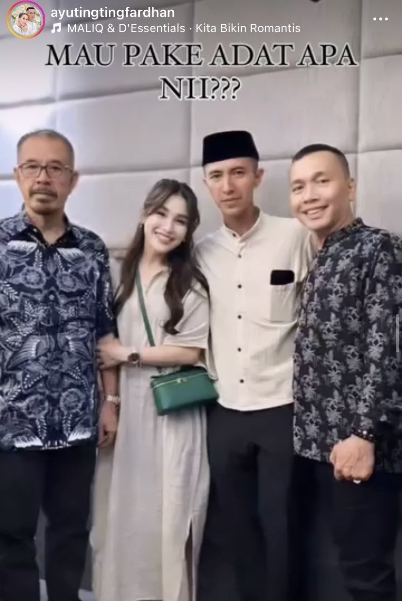 Potret Kebersamaan Ayu Ting Ting dan Muhammad Fardana. (Dok. Instagram)