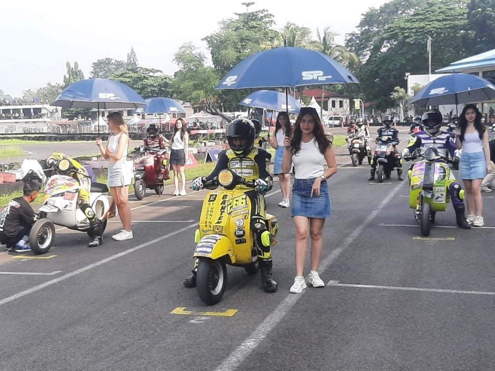 Penyelenggaraan Scooter Prix round ke-1. (Dok: Tantri Amela Iskandar/Suara.com)