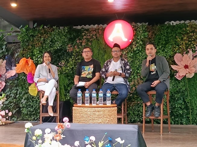 Konferensi Pers Prambanan Jazz 2024 pada Kamis (4/7/2024) (Suara.com/Rosiana)