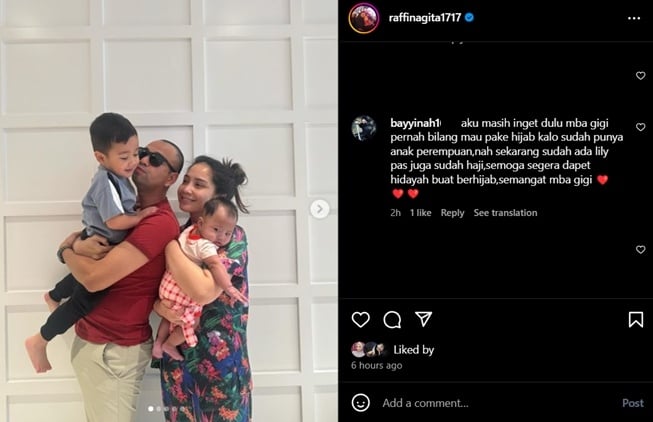 Warganet singgung nazar Nagita Slavina (Instagram)