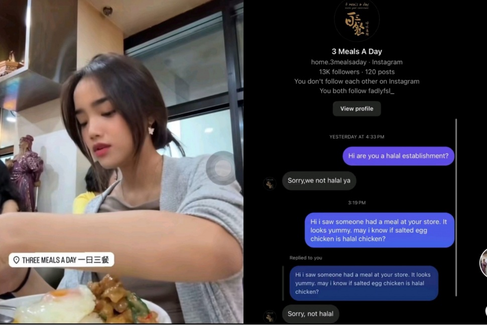 Heboh Fuji Makan di Restoran Non Halal di Singapura (TikTok)