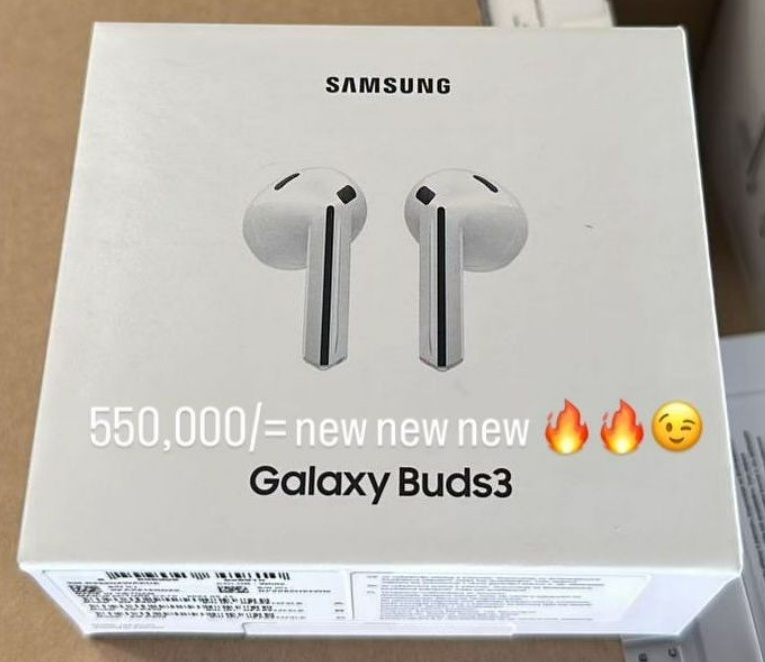 Kotak penjualan Galaxy Buds 3. (GSMArena)