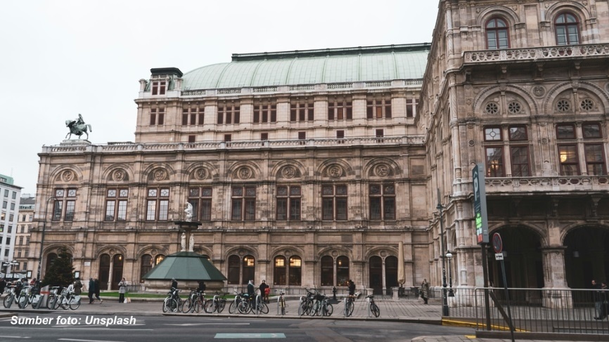 Gedung Opera Staatsoper, Austria - Lokasi syuting film Mission Impossible. (Unsplash)