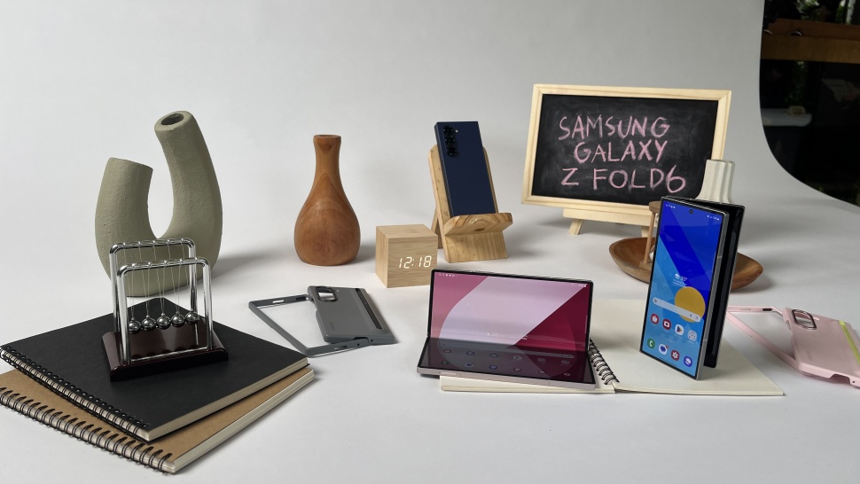 Samsung Galaxy Z Fold 6 resmi meluncur ke Indonesia pada Kamis (11/7/2024). [Suara.com/Dicky Prastya]