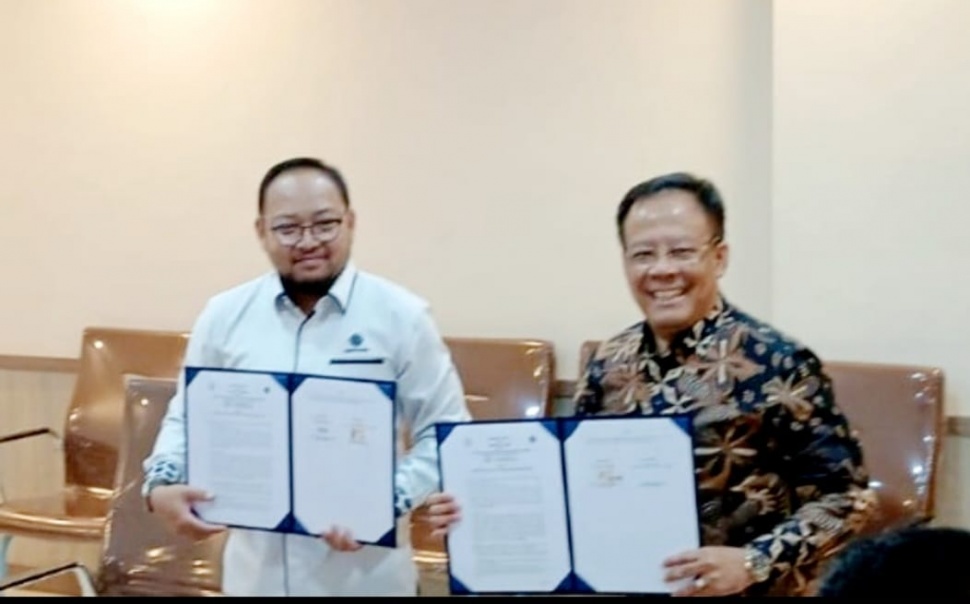 Fakultas Kedokteran President University dan Kemenaker Teken MoU Keselamatan dan Kesehatan Kerja. (Dok. President University)