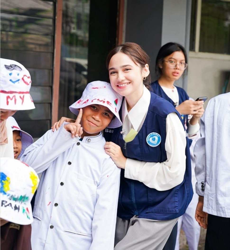 Momen Syifa Hadju Rayakan Ulang Tahun di Panti Asuhan (Instagram)