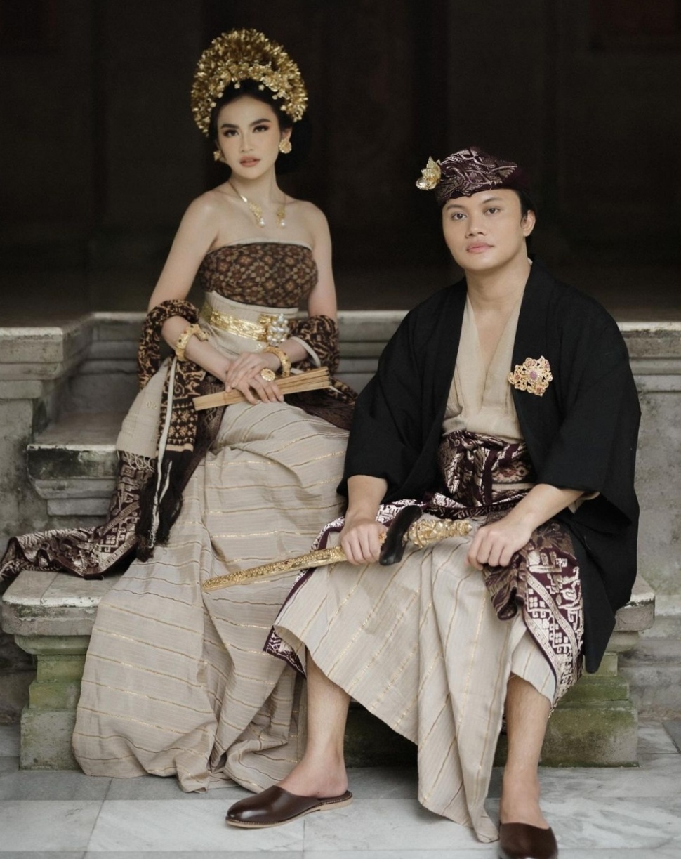 Prewedding Bertema Tradisional Mahalini dan Rizky Febian (Instagram)