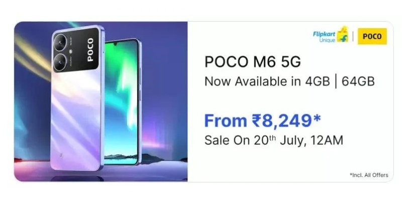 POCO M6 5G. (POCO)