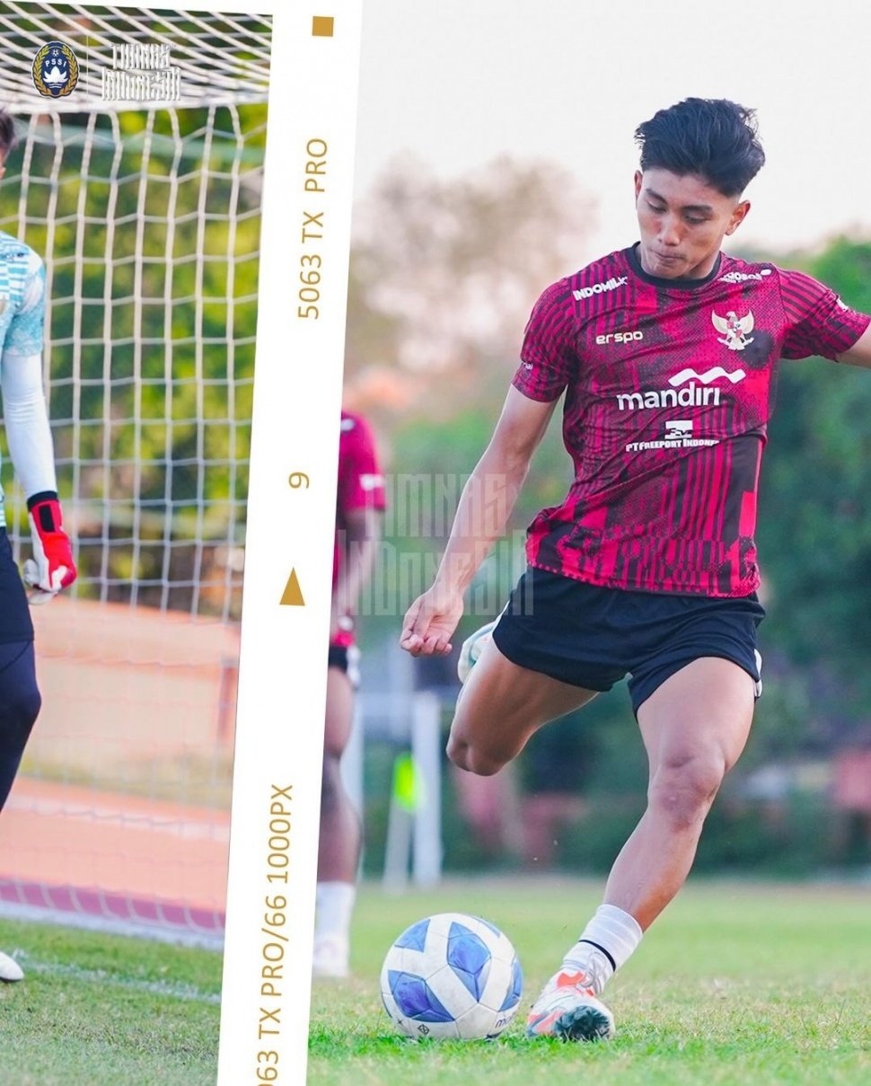 Latihan Timnas Indonesia U-19 untuk Piala AFF U-19 2024 (@Timnas.Indonesia)