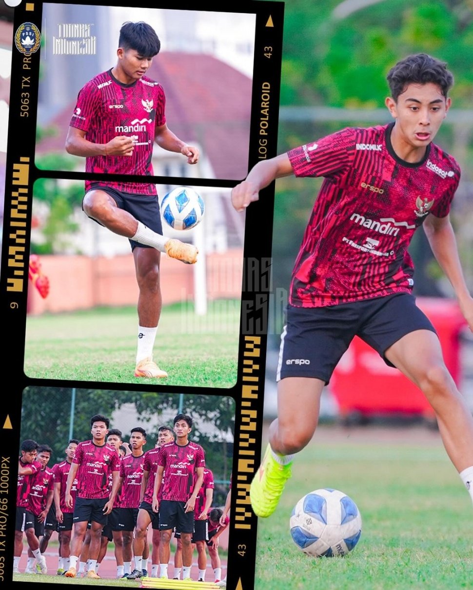 Latihan Timnas Indonesia U-19 untuk Piala AFF U-19 2024 (@Timnas.Indonesia)