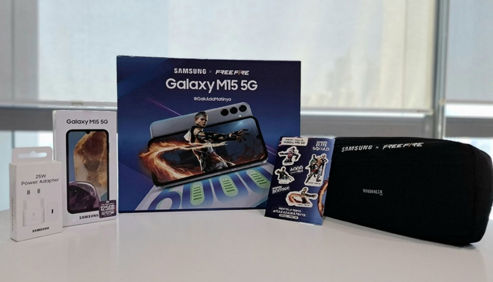 Samsung Galaxy M15 5G paket gaming. (Samsung)