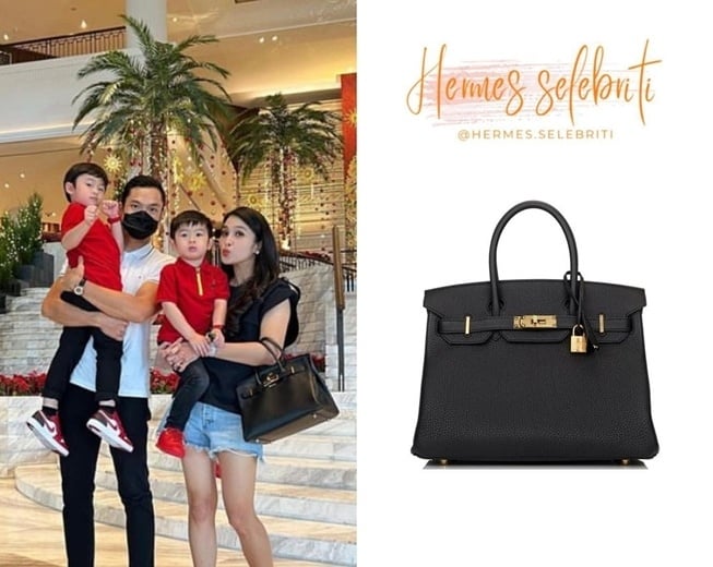 Koleksi Tas Hermes Sandra Dewi (Instagram/@hermes.selebriti)