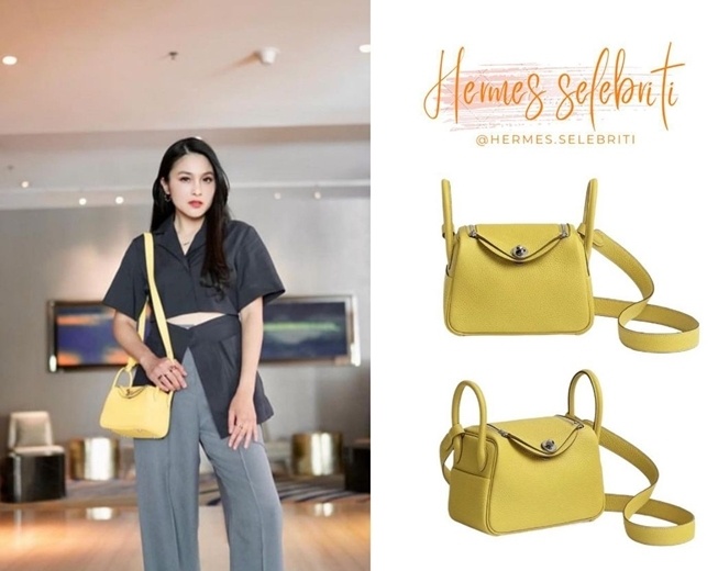 Koleksi Tas Hermes Sandra Dewi (Instagram/@hermes.selebriti)