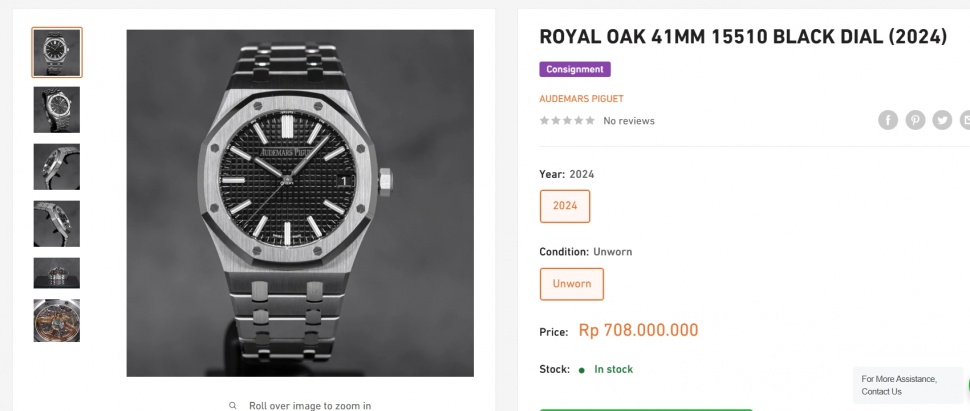 Harga Jam Tangan Royal Oak. (IDWX)