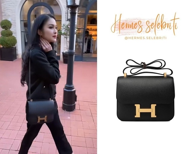 Koleksi Tas Hermes Sandra Dewi (Instagram/@hermes.selebriti)