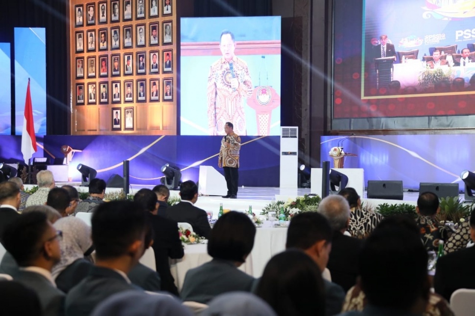 Mendagri, Tito Karnavian usai memberikan pembekalan kepada calon wisudawan IPDN angkatan XXXI di Kampus IPDN Jatinangor, Kabupaten Sumedang, Jawa Barat, Jumat (26/7/2024). (Dok: Kemendagri)