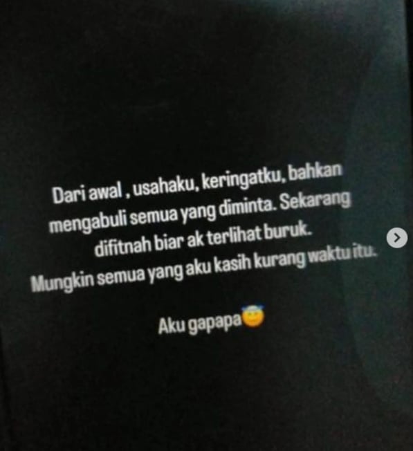 Teuku Ryan merasa perjuangannya tidak dihargai oleh Ria Ricis (Instagram)