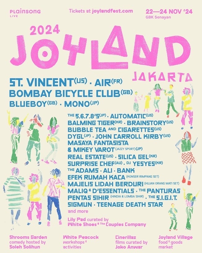 Joyland Festival Jakarta 2024 (Istimewa/Plainsong)