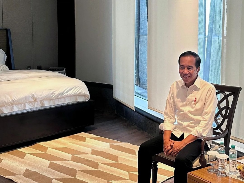 Potret ruang kerja dan kamar Presiden di IKN [Instagram/@jokowi]