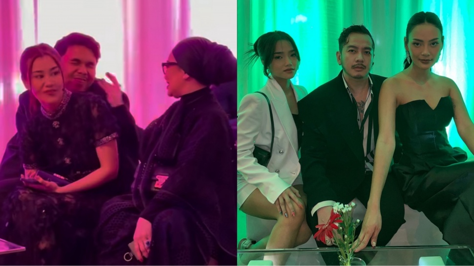 Adu Gaya Fuji dan Aaliyah Massaid (Instagram)