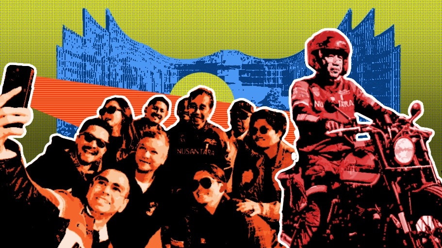 Angkut Influencer ke IKN, Jokowi Memoles Ibu Kota Baru