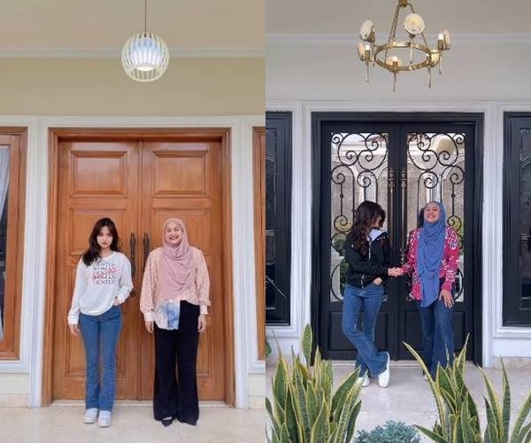 Before vs After Rumah Baru Fuji setelah direnovasi (Instagram/fuji_an)