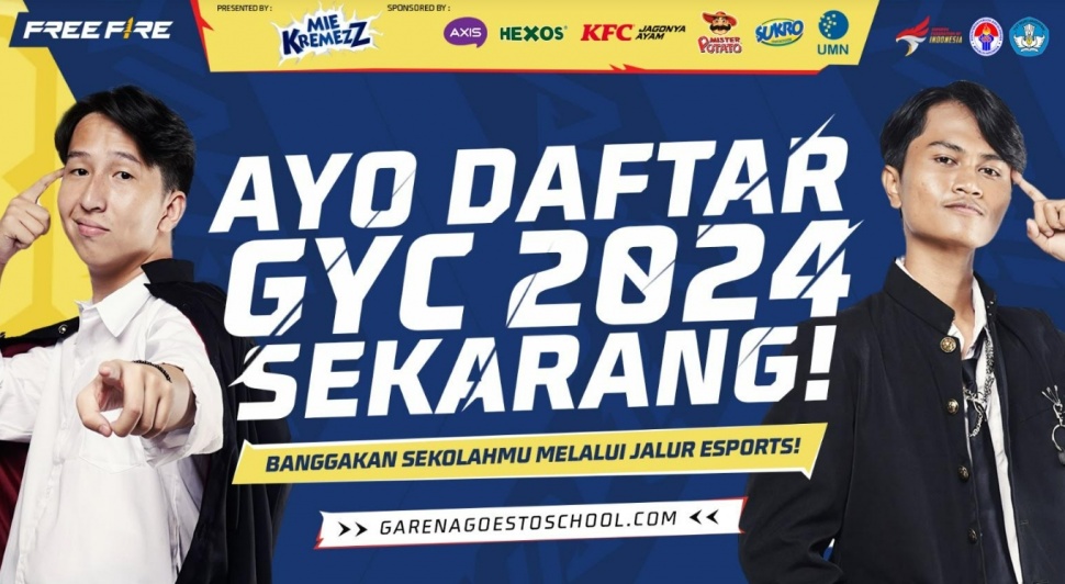 GYC 2024 Free Fire. (Garena)