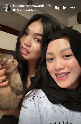 Anak Nikita Mirzani, Laura Meizani Nasseru Asry alias Lolly.  (Instagram/laurameizanimawardi)