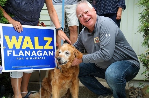 Kamala Harris dan Tim Walz (instagram/timwalz)