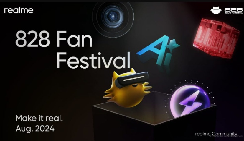 Realme bakal menggelar festival untuk para penggemar pada Agustus 2024. (Realme)