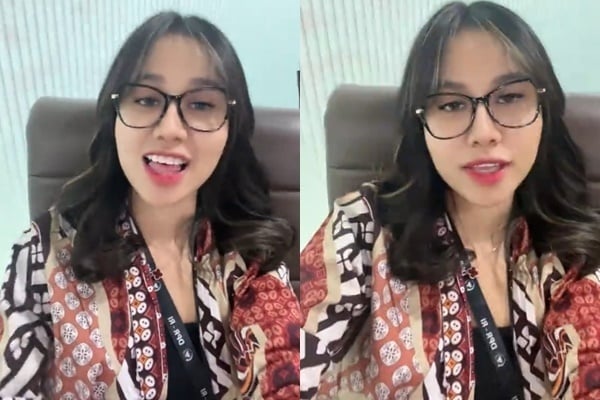 Mayang magang di DPR RI [TikTok]